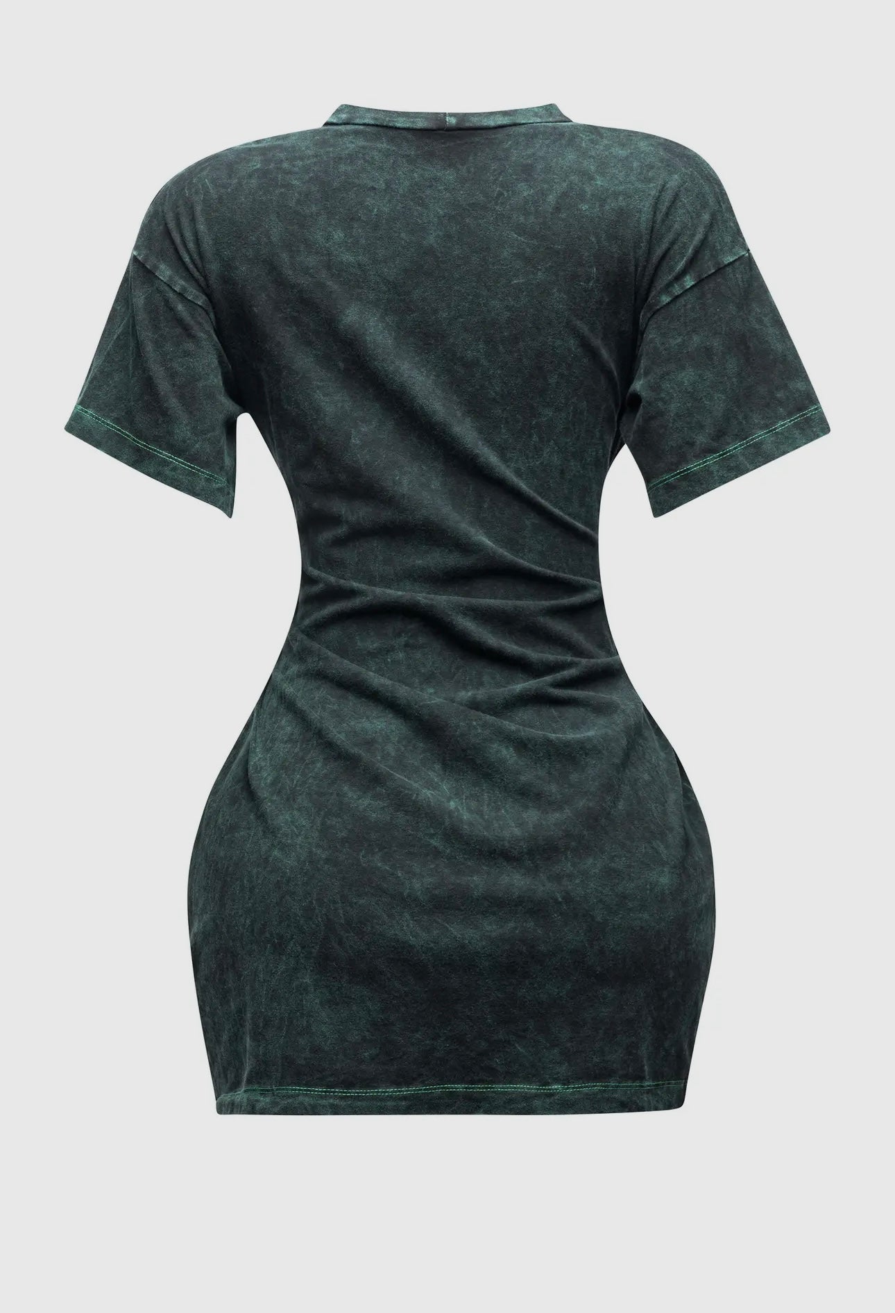 Lace Up Mini Dress