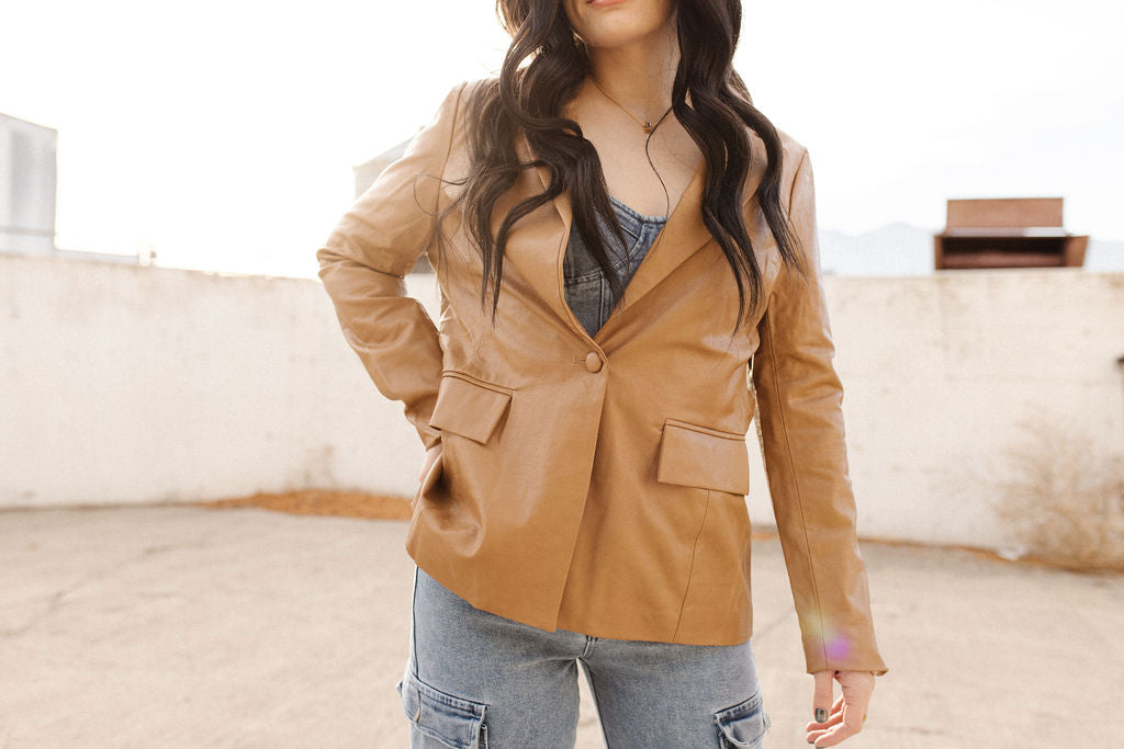 Blazer- Camel