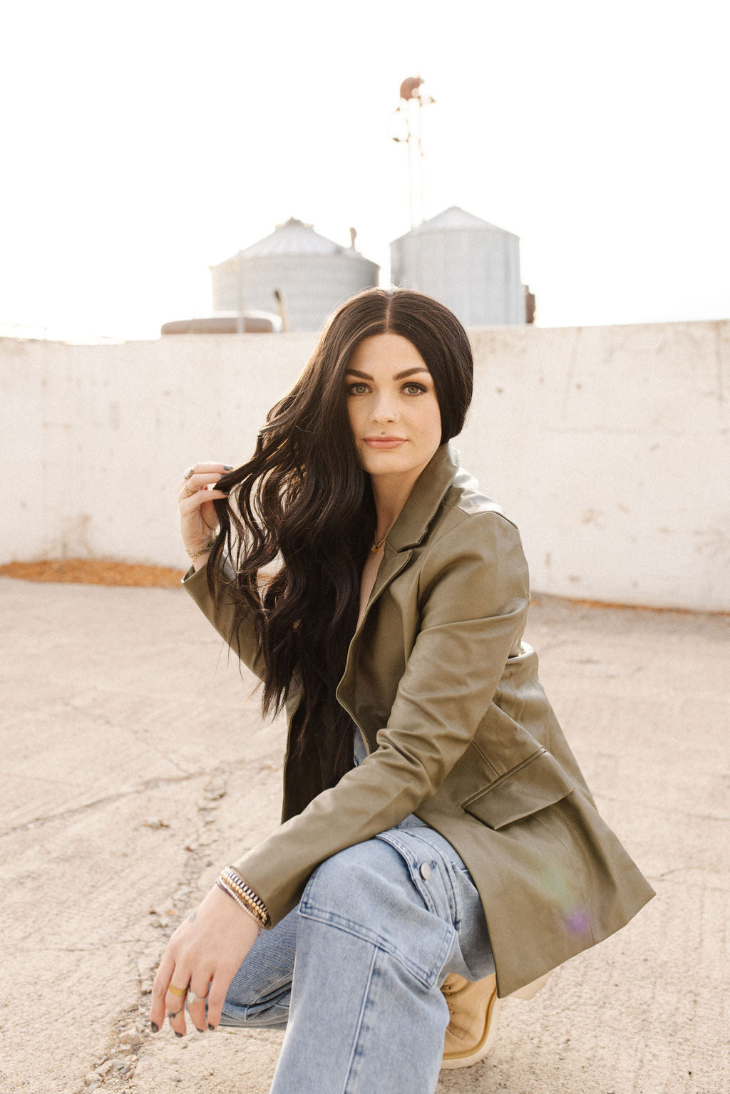 Blazer- Olive