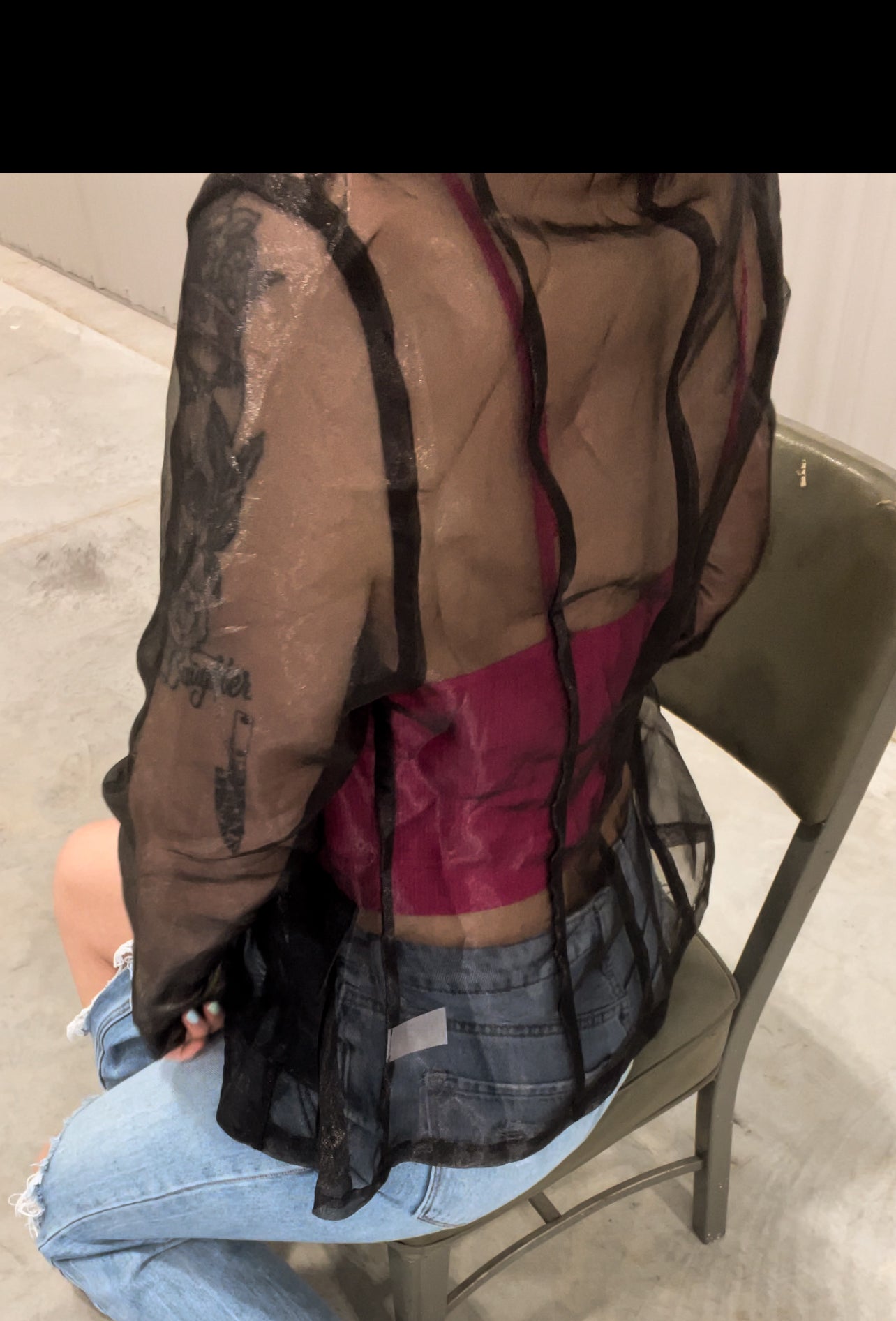 Organza Blazer