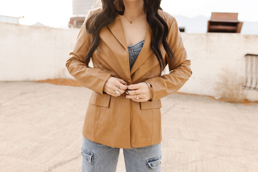 Blazer- Camel