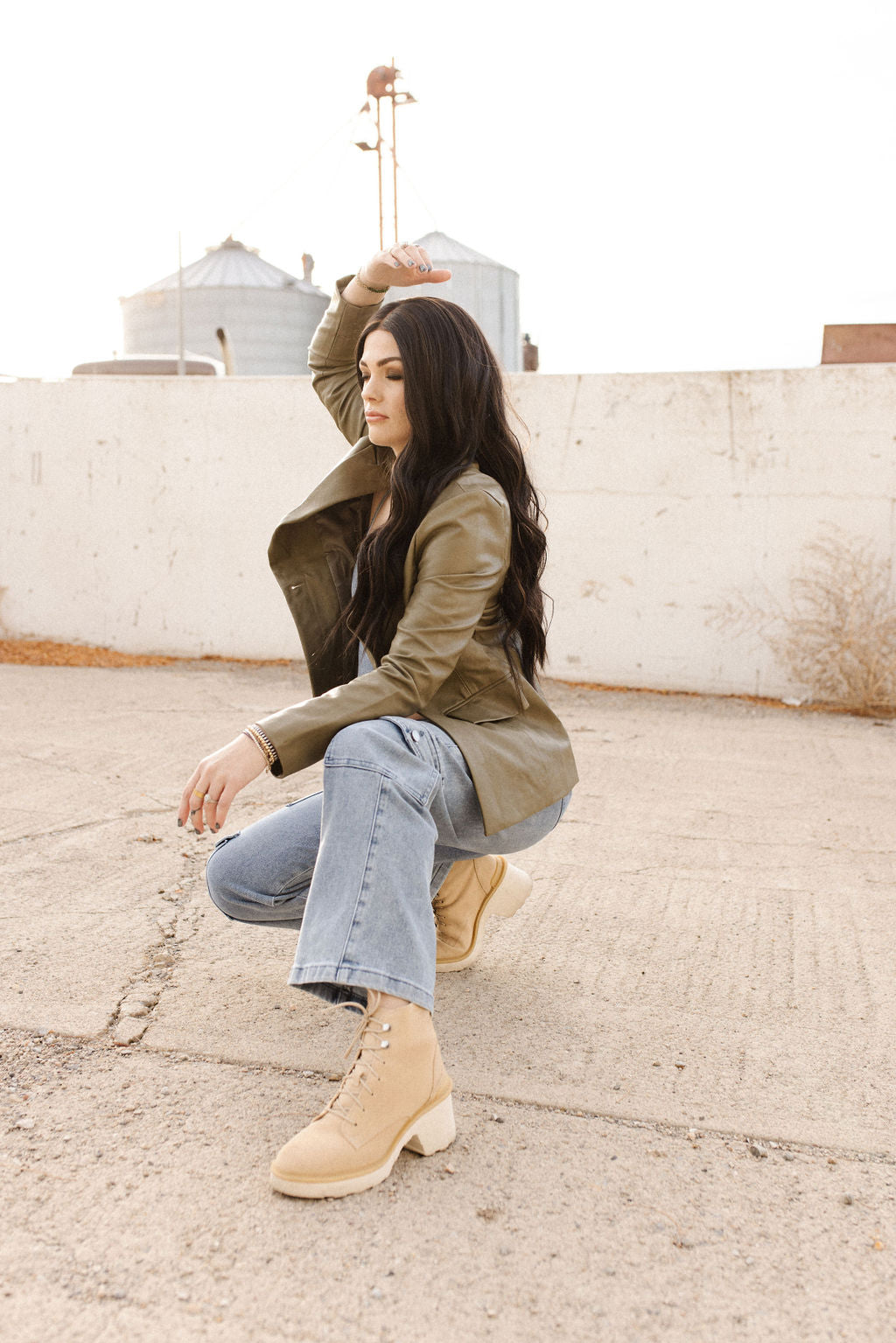 Blazer- Olive