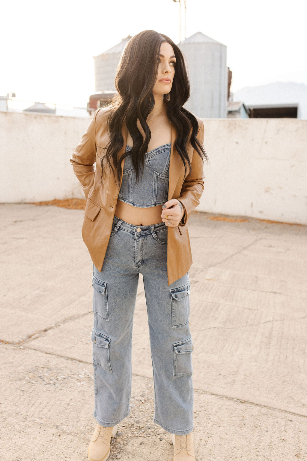 Blazer- Camel