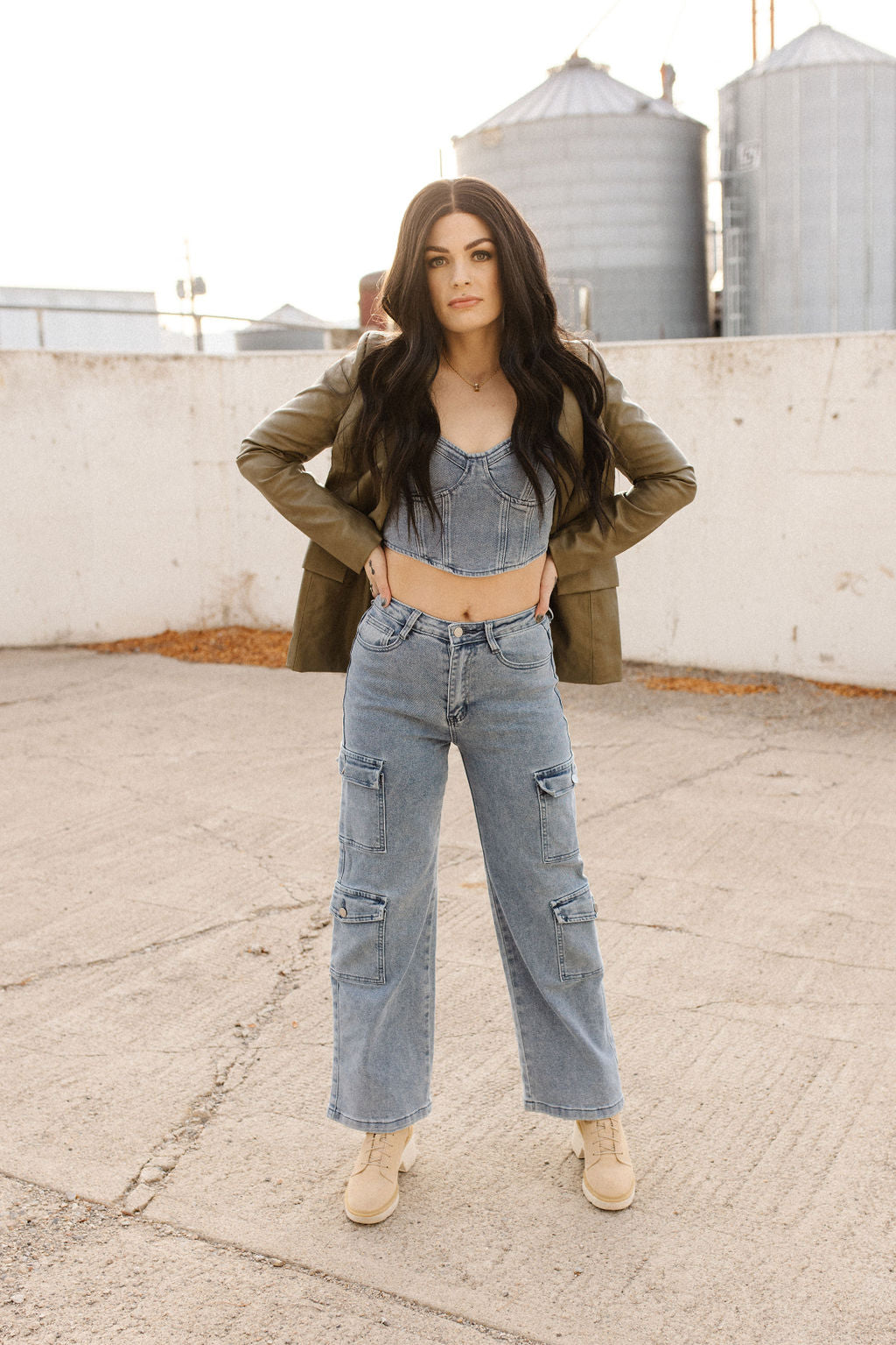 Blazer- Olive