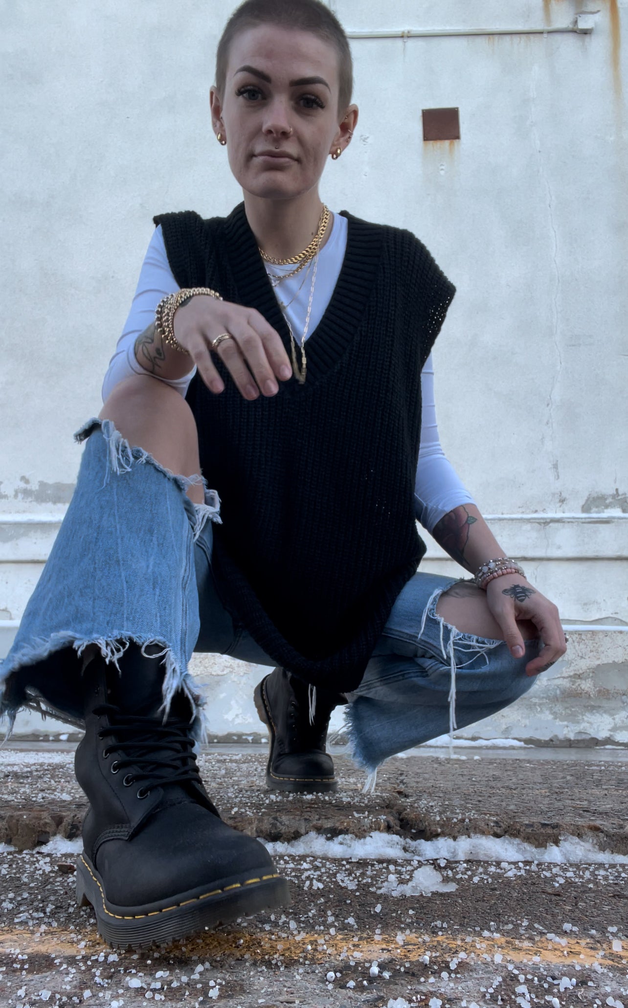 Tunic Knit Vest