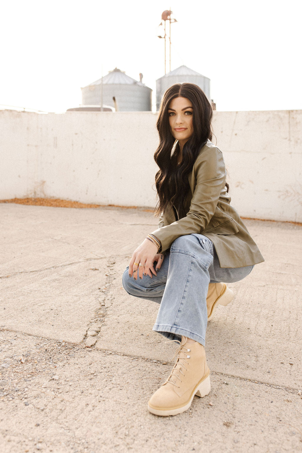 Blazer- Olive