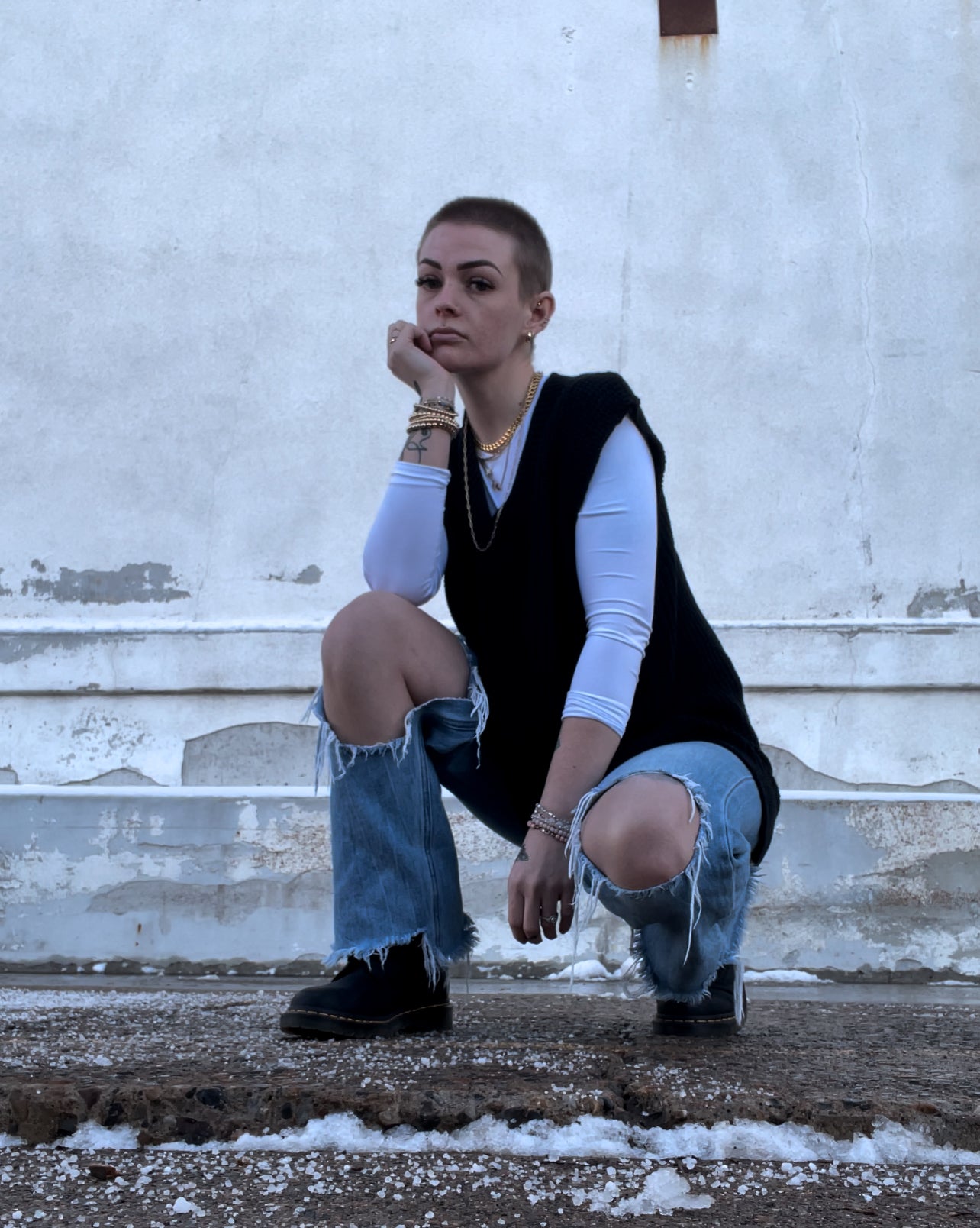 Tunic Knit Vest