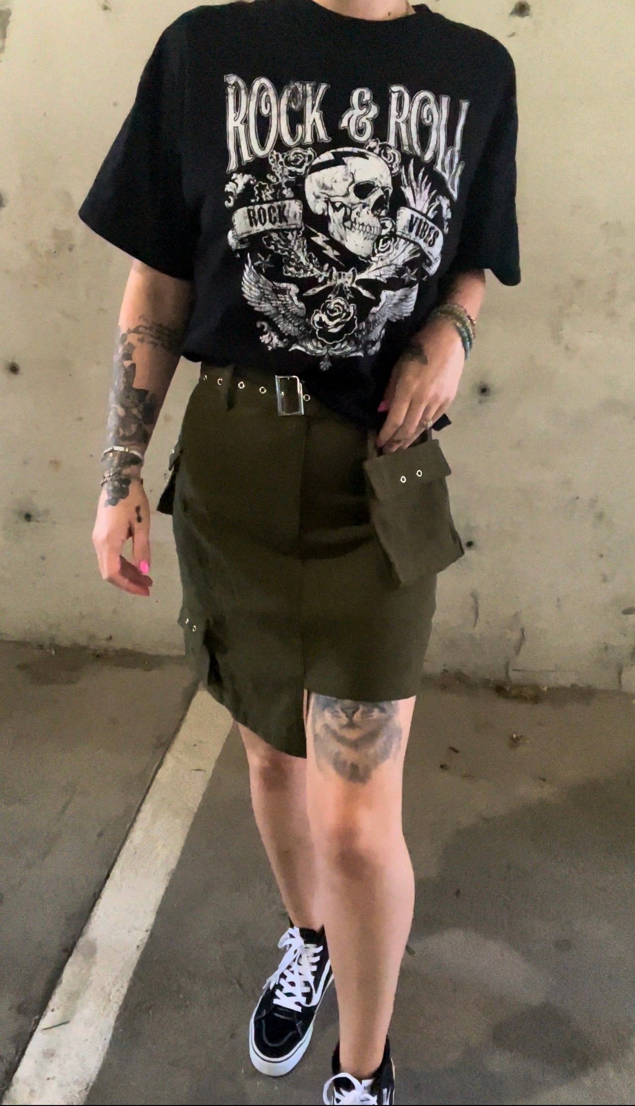 Asymmetrical Skirt