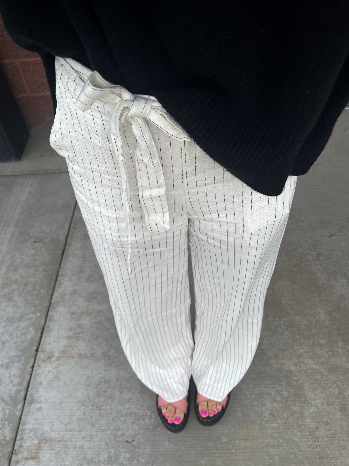 Striped Wide Leg