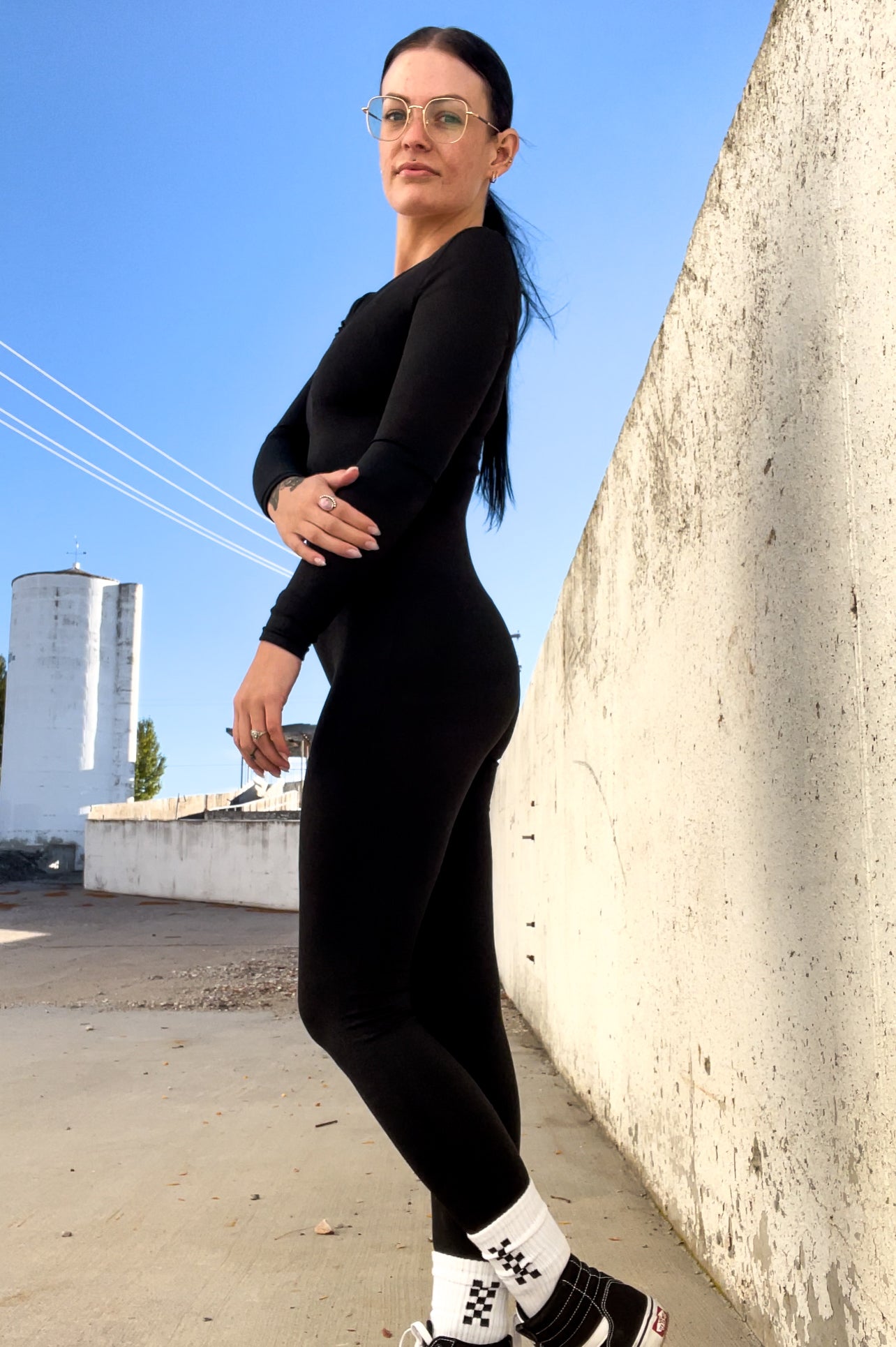 Long Sleeve Jumpsuit