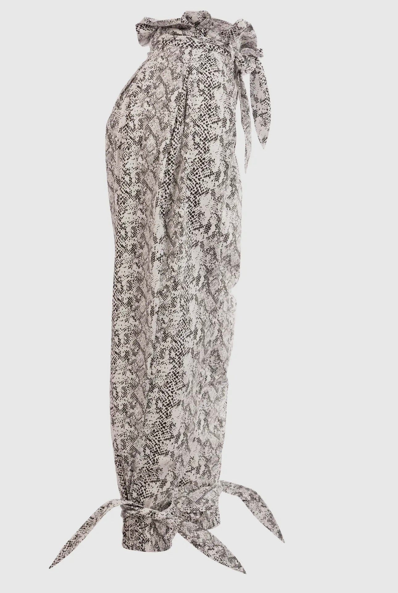 Snake Skin Cargo Pants