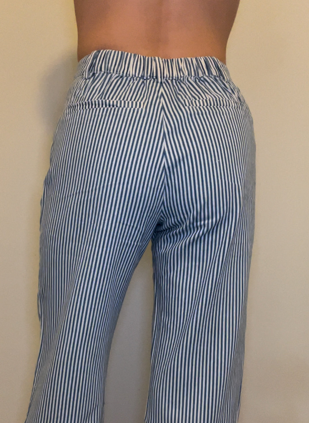 Denim Striped pants