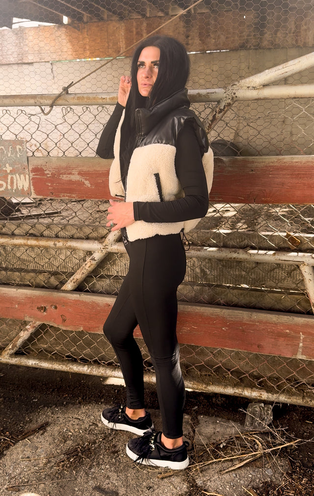 Sinner's Sherpa Vest