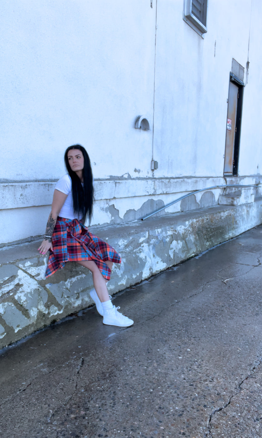 Plaid Skirt