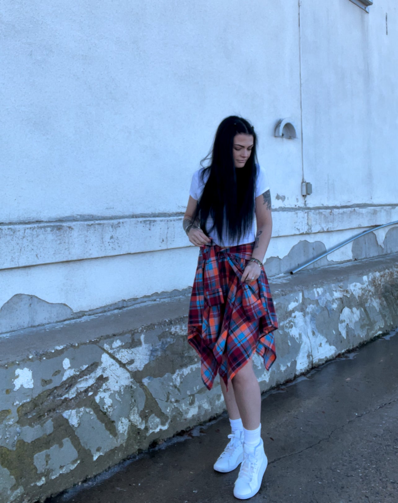 Plaid Skirt