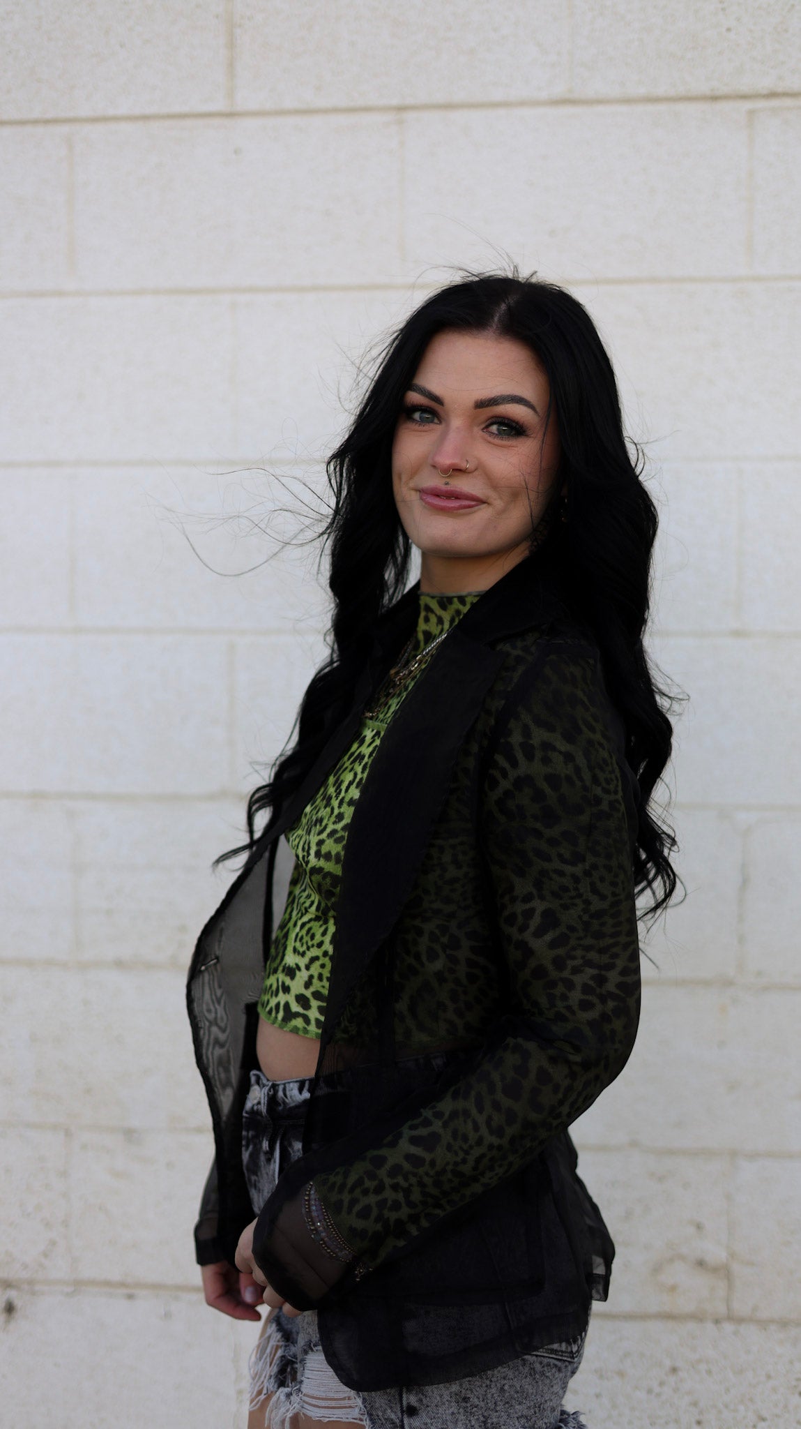 Organza Blazer