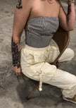 Twill Tube Top