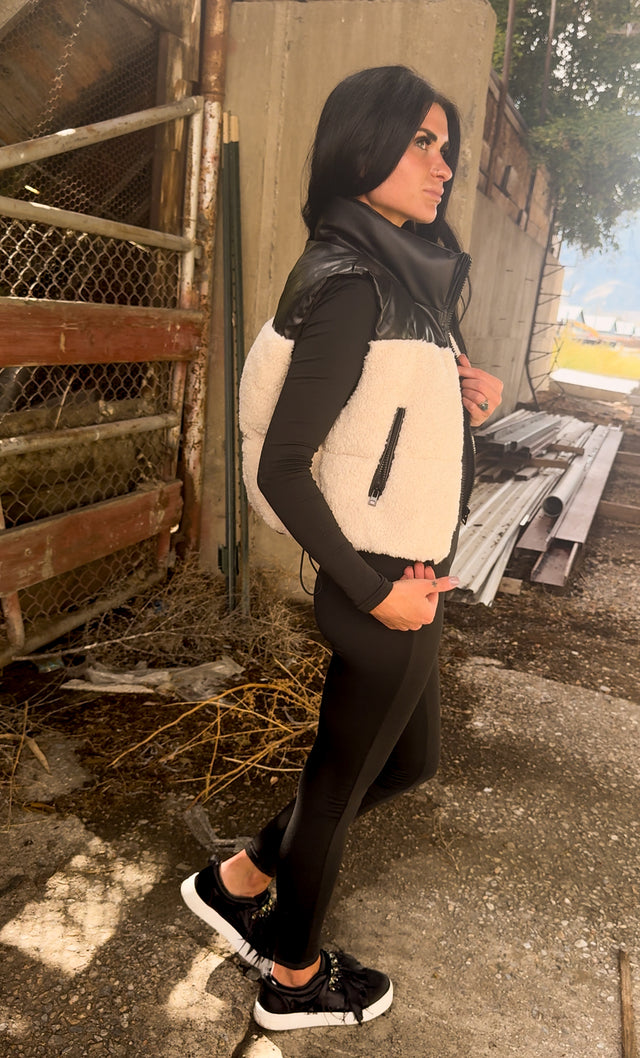 Sinner's Sherpa Vest