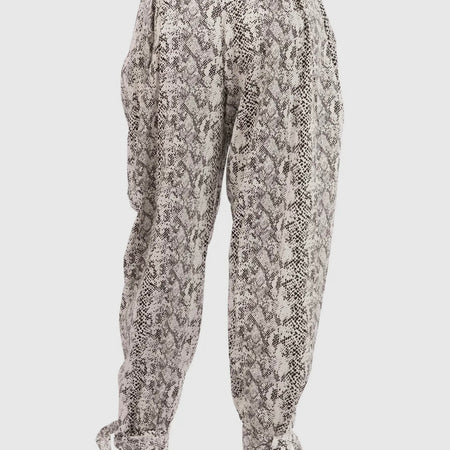 Snake skin pants