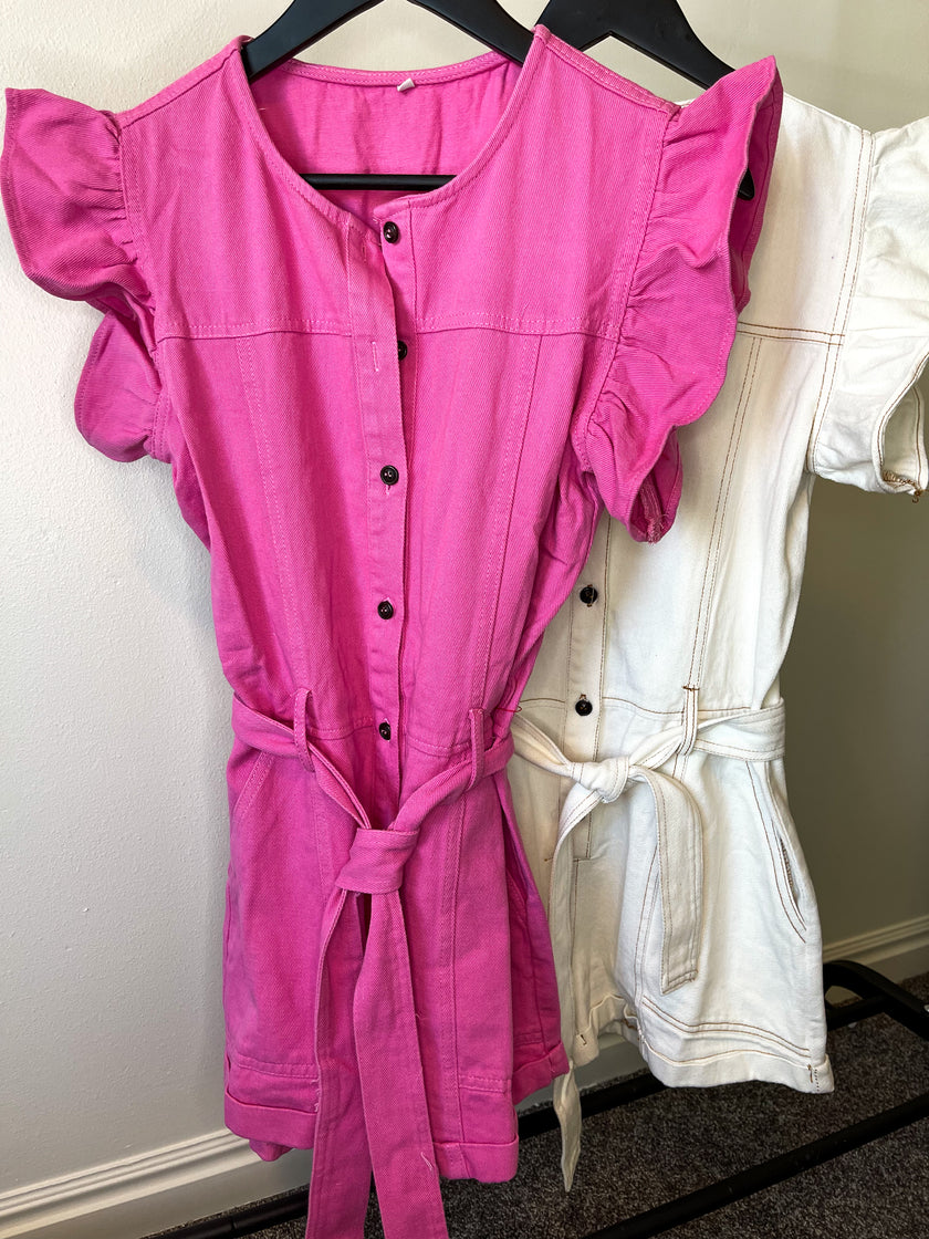 Ruffle romper